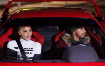 Льюис Хэмилтон подтвердил роман с Ким Кардашьян