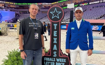 Узбекский всадник Бекзод Курбанов выступил на Кубке мира в США