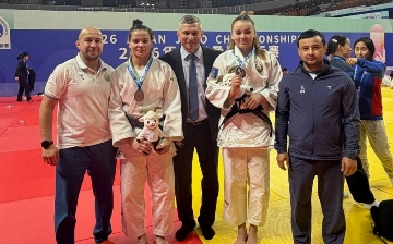 Узбекские дзюдоистки завоевали две медали на чемпионате Азии