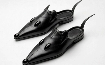 Александр Самохвалов и Хаски выпустят «крысоходы» — мюли с глазами, ушами и хвостом