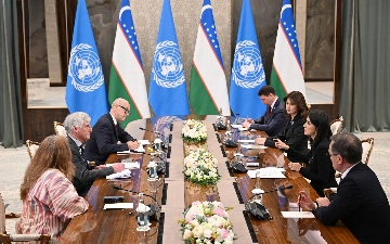 Saida Mirziyoyeva Xalqaro narkotiklarni nazorat qilish qo‘mitasi Bosh kotibi bilan uchrashuv o‘tkazdi