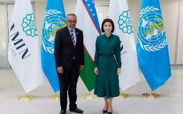 JSST rahbari Tedros Gebreyesus Ziroat Mirziyoyevani bolalar saratoniga qarshi kurash yetakchisi deya e‘tirof etdi