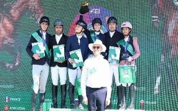 В Ташкенте успешно завершен первый этап Кубка мира FEI по конкуру