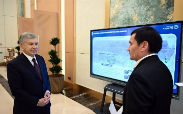 Шавкату Мирзиёеву презентовали концепцию развития международного аэропорта Ферганы