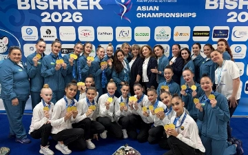 Узбекистан завершил чемпионат Азии по художественной гимнастике с 16 медалями
