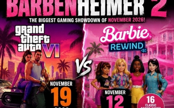 GTA 6 против Barbie Rewind: в игровой индустрии появился свой «Барбигеймер»