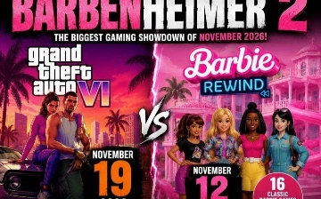 GTA 6 против Barbie Rewind: в игровой индустрии появился свой «Барбигеймер»