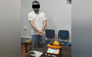 В Намангане поймали наркоторговца с крупной партией гашиша