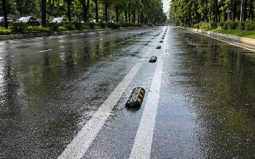 Toshkentda “A” toifadagi yo‘laklarga deliniatorlar o‘rnatilmoqda