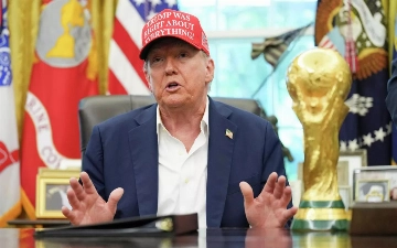 Трамп лично вручит кубок победителям чемпионата мира по футболу