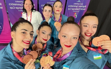 Гимнастки Узбекистана завершили этап Кубка мира Challenge с четырьмя медалями