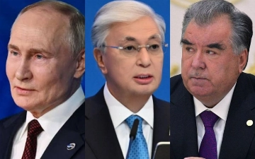 Путин, Токаев и Рахмон поздравили Мирзиёева с днем рождения