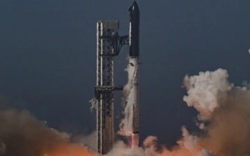 SpaceX успешно провела 13-й тестовый запуск Starship