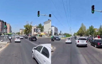 В Ташкенте запустили еще одну «Зеленую волну» на светофорах