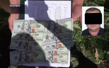 Samarqandda elektr korxonasi rahbari tadbirkordan $5 ming pora olayotganda ushlandi