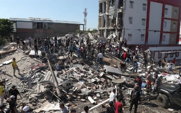 В Колумбии из-за землетрясения погибли не менее 24 человек