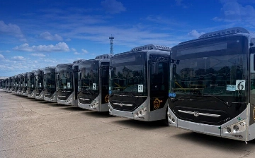 Xorazmga 30 ta yangi avtobus olib kelindi