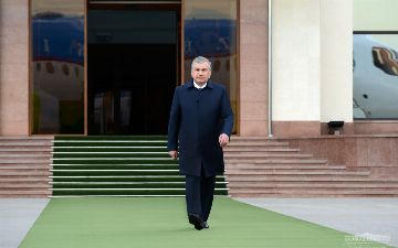 Президент отбыл в Самаркандскую область