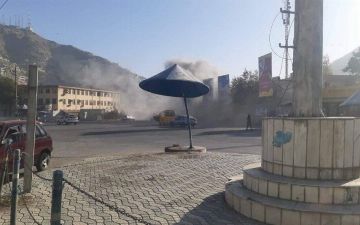 В Кабуле у здания штаба пограничной полиции прогремел мощный взрыв