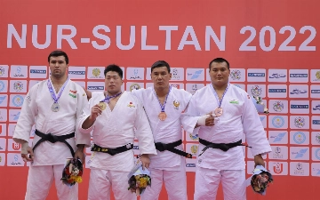 Узбекистан завоевал девять медалей на ЧА по дзюдо