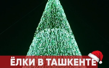 Новый год в Ташкенте: главные ёлки столицы