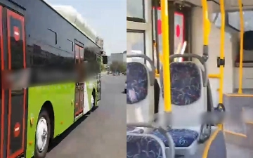В Ташкенте появились автобусы с тонировкой (видео)