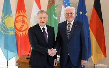 Шавкат Мирзиёев выступил на встрече лидеров стран ЦА с президентом Германии (главное)