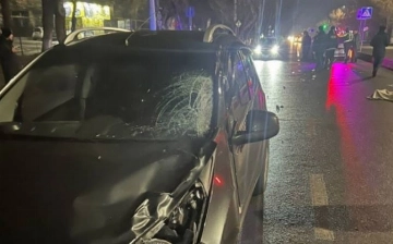 На Юнусабаде водитель Spark сбил насмерть пешехода