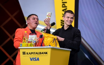 Определились первые победители розыгрыша «Килограмм денег» от Visa Kapitalbank