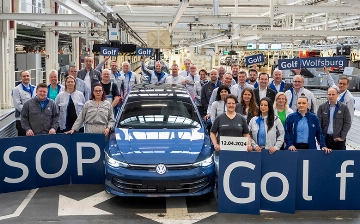 Volkswagen запустил производство новешйего Golf