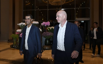 FIFA prezidenti CAFA musobaqasi finalini stadiondan kuzatadi