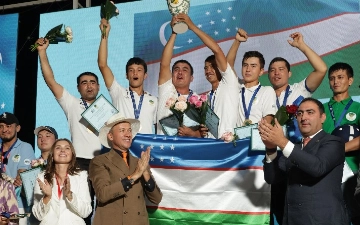 Узбекистан завоевал «золото» на чемпионате Азии по човгану