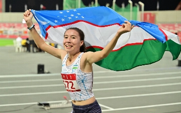 Узбекская легкоатлетка Насима Мамирова завоевала «серебро» на Азиатских юношеских играх