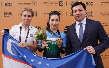 Узбекская велоспортсменка Асал Ризаева завоевала «бронзу» на чемпионате Азии