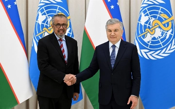 Президент Узбекистана принял гендиректора Всемирной организации здравоохранения