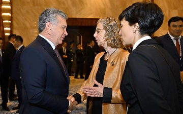 Шавкат Мирзиёев провел беседу с исполнительным директором Программы ООН по окружающей среде Ингер Андерсен