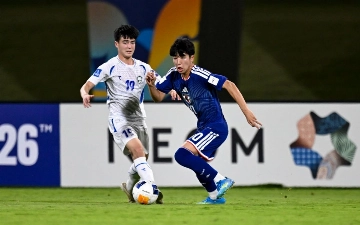 Узбекистан уступил Японии в полуфинале Кубка Азии U-17