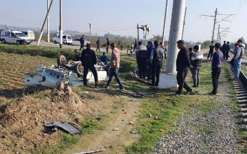 В Намангане Damas угодил под поезд, есть погибший