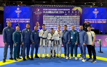 Узбекские таэквондисты завоевали три медали на чемпионате Азии