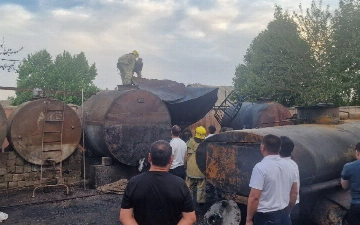На одной из АЗС Самарканда произошел крупный пожар: есть погибшие и пострадавший