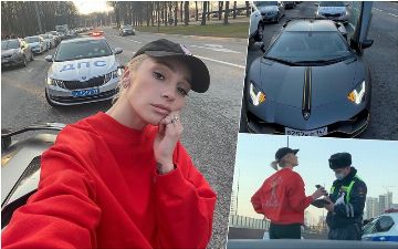 У Анастасии Ивлеевой конфисковали ее Lamborghini