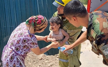 Двухлетняя девочка оказалась под завалами обрушившегося дома в Ташкенте