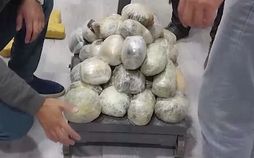 В Сурхандарье обнаружили и изъяли почти 90 кг таджикских наркотиков 