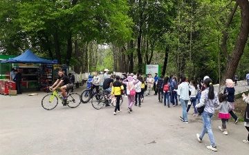 В Ботаническом саду Ташкента запретят езду на велосипедах и самокатах