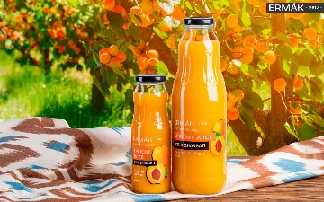 Компания Ermak запустила новый сегмент продукции — соки из свежих фруктов