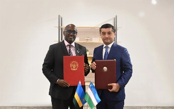 O‘zbekiston Ruanda bilan diplomatik aloqalar o‘rnatdi