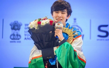 Шахматисту Жавохиру Синдарову присвоили звание «Заслуженный спортсмен Узбекистана»