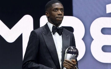 Усман Дембеле стал лучшим футболистом года по версии ФИФА