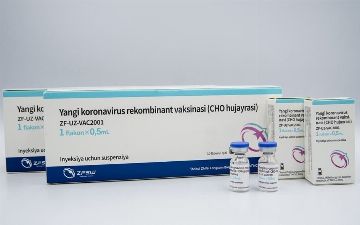 Стало известно, сколько человек привились узбекско-китайской вакциной ZF-UZ-VAC2001