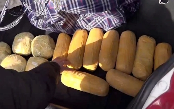 Через Ташкент пытались провезти почти 40 кг наркотиков (видео)